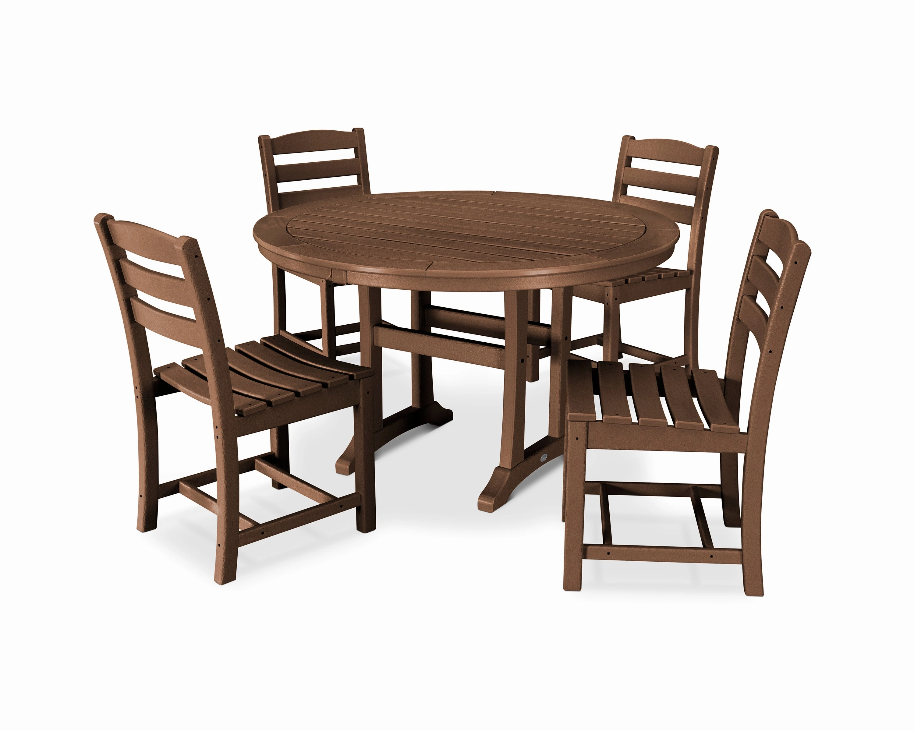 La Casa Caf 5-Piece Side Chair Dining Set