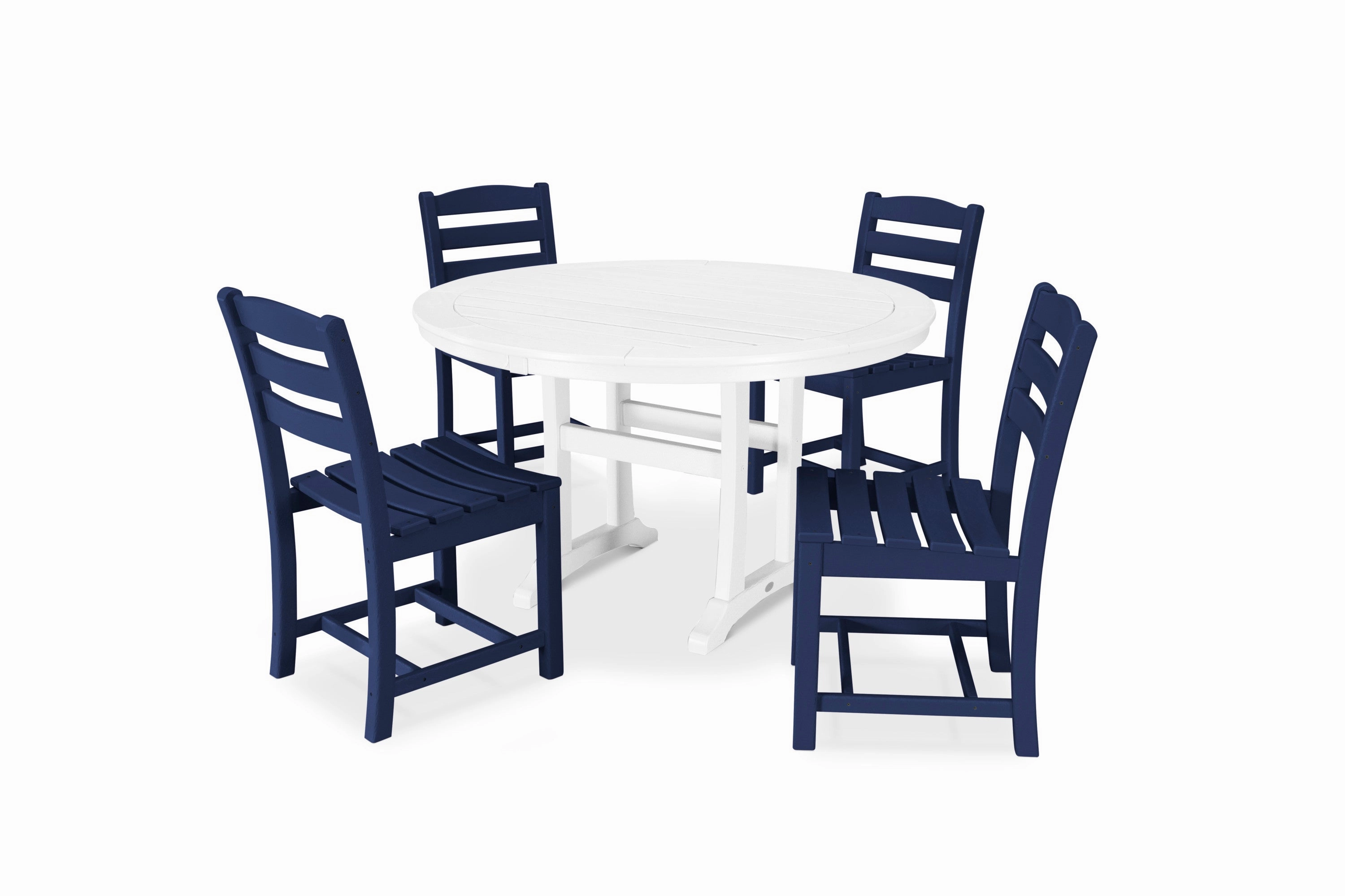 La Casa Caf 5-Piece Side Chair Dining Set
