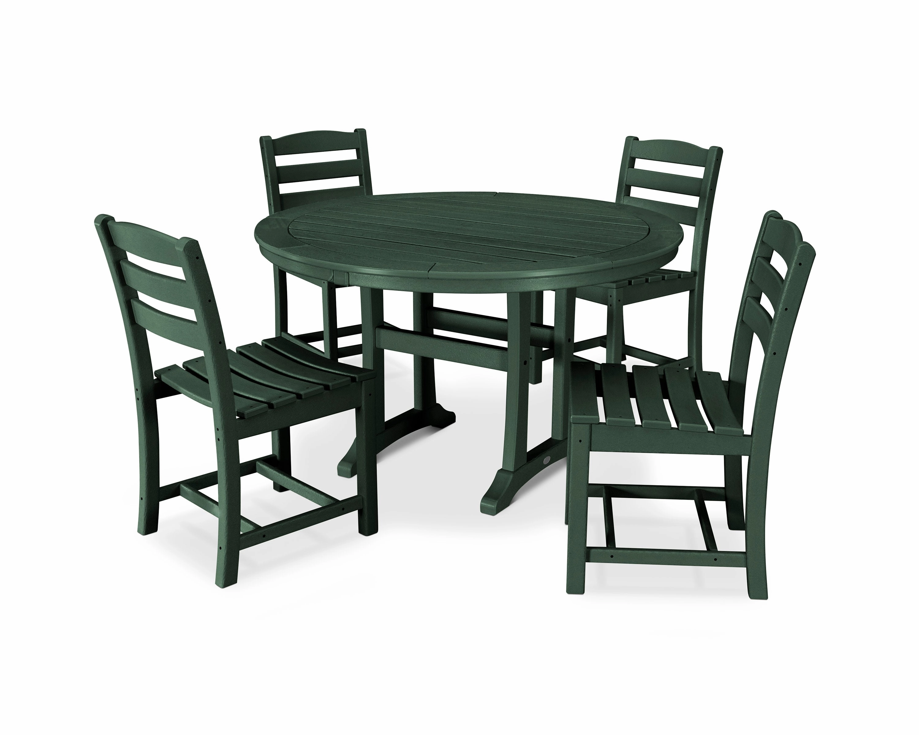 La Casa Caf 5-Piece Side Chair Dining Set