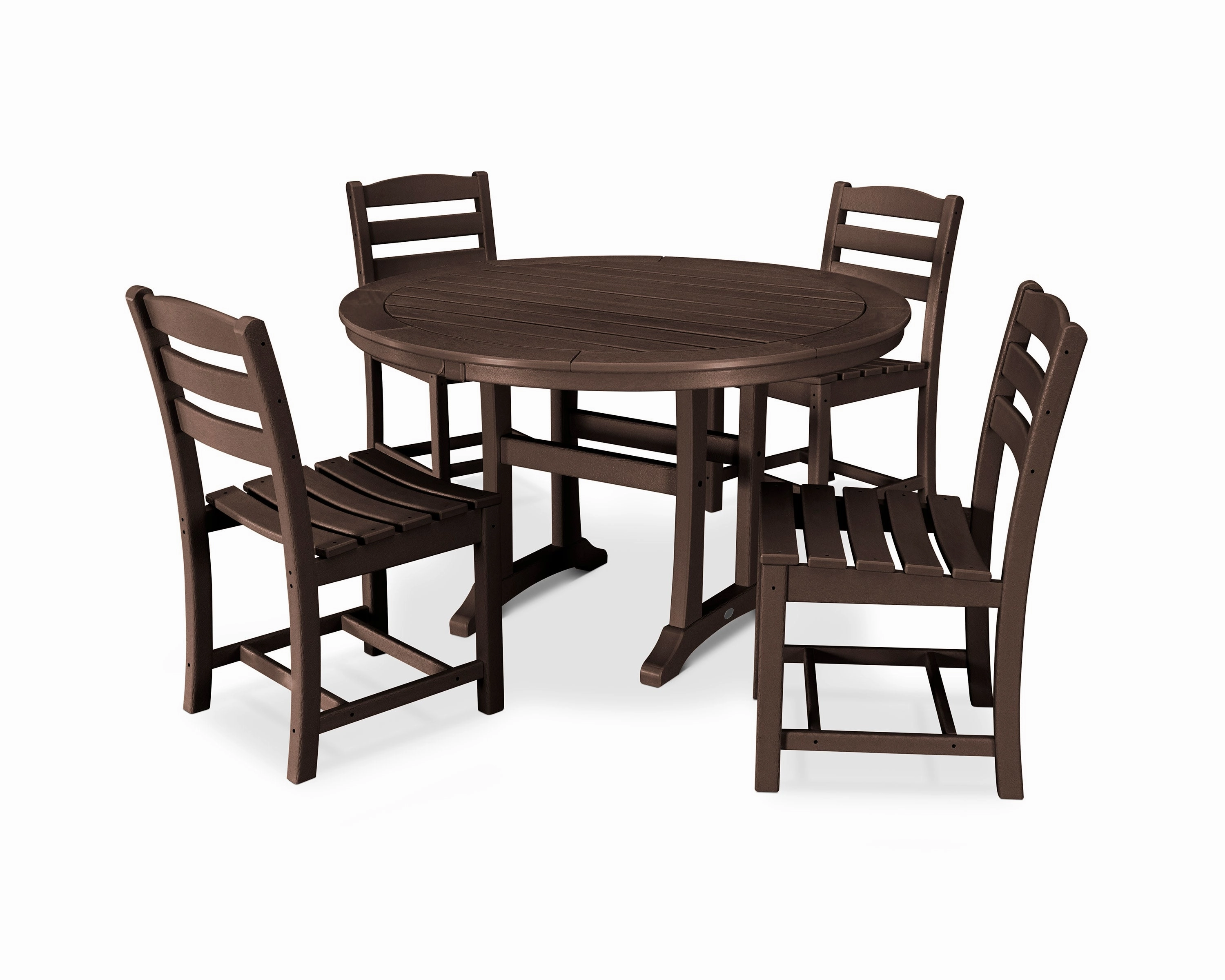 La Casa Caf 5-Piece Side Chair Dining Set