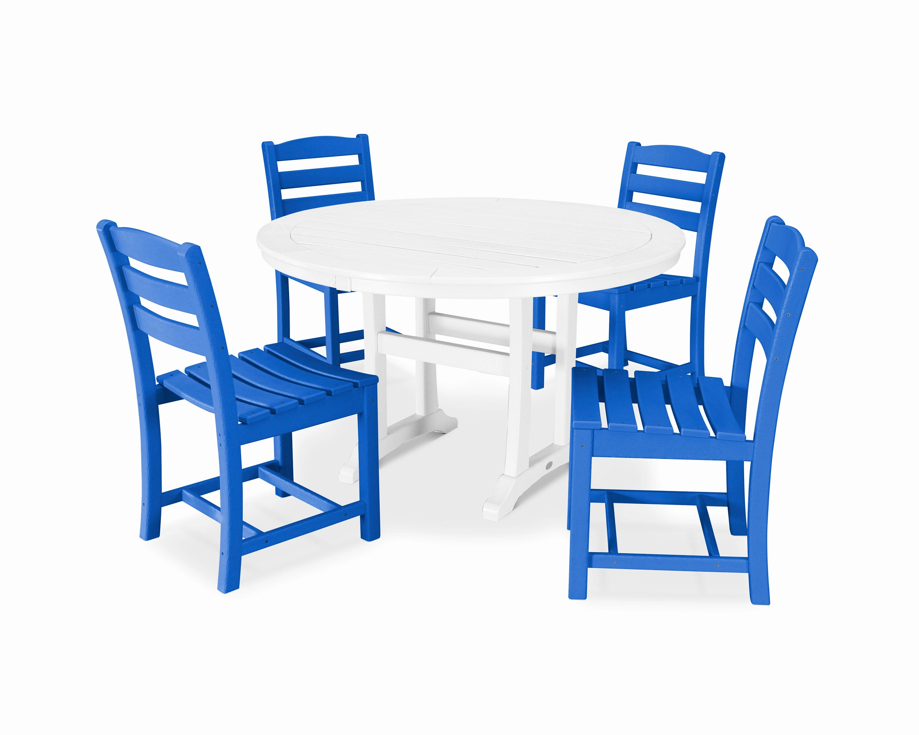 La Casa Caf 5-Piece Side Chair Dining Set