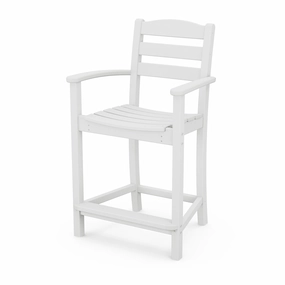 La Casa Caf Counter Arm ChairHDPE eco-friendly polywood furniture set