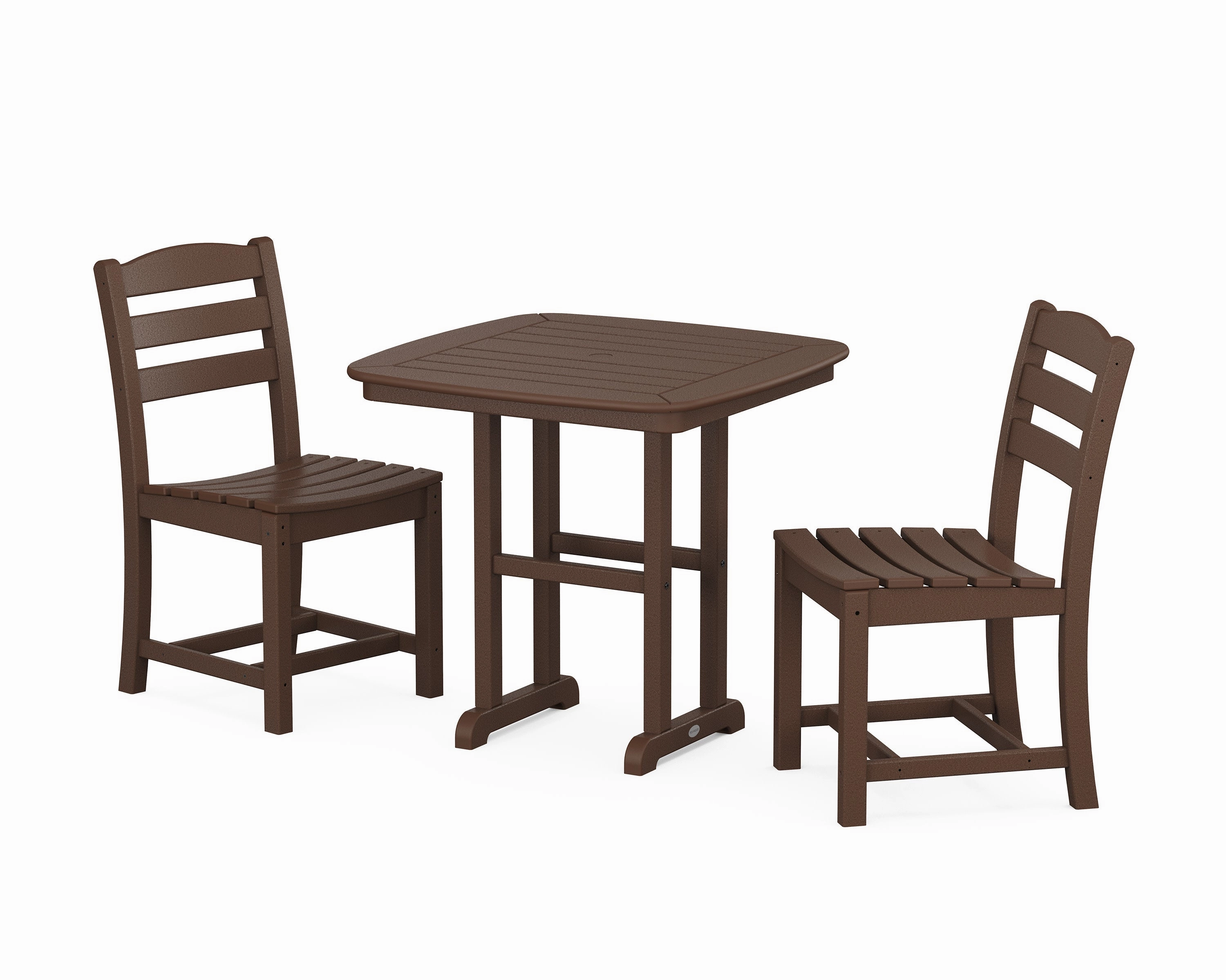 La Casa Caf Side Chair 3-Piece Dining Set