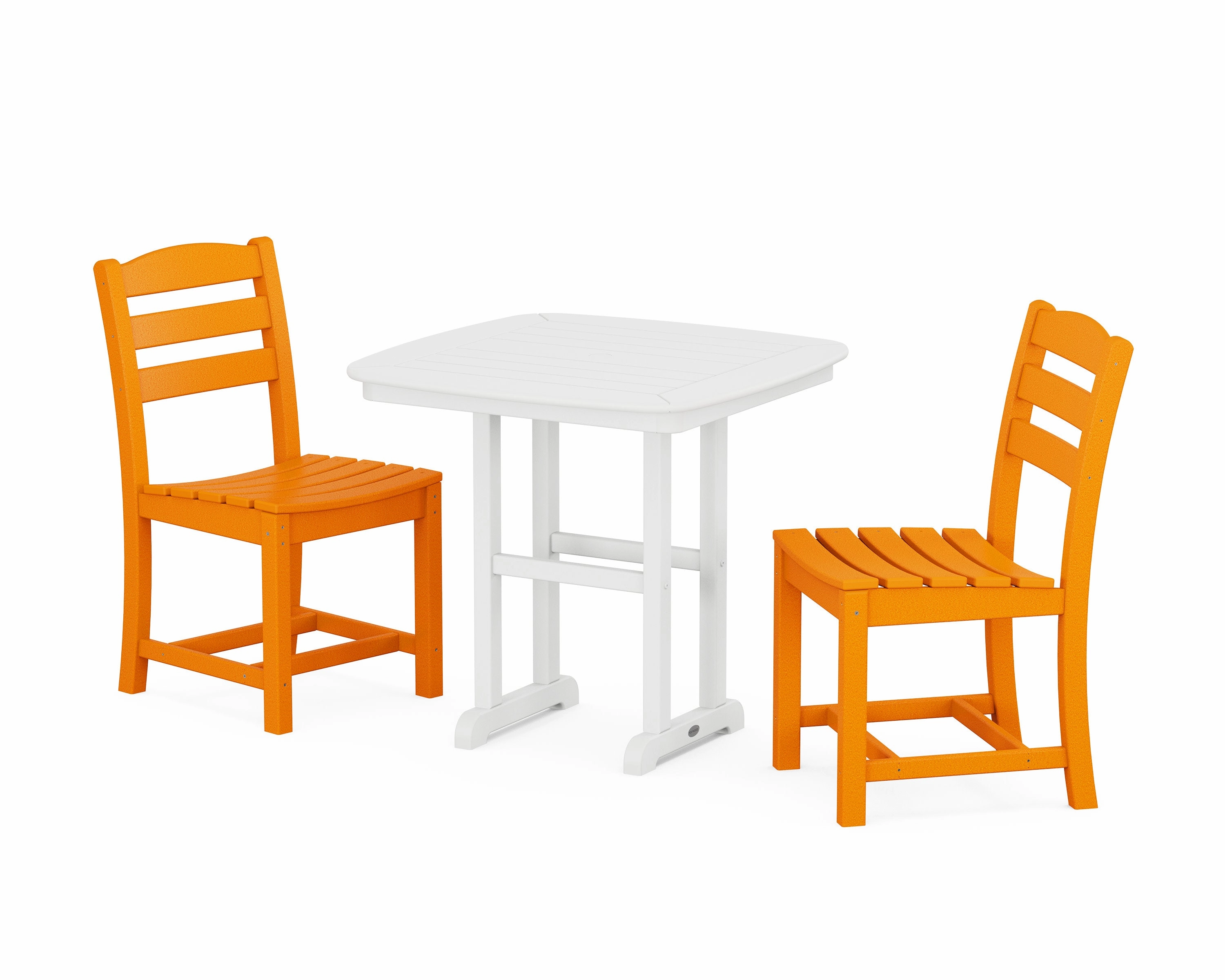 La Casa Caf Side Chair 3-Piece Dining Set