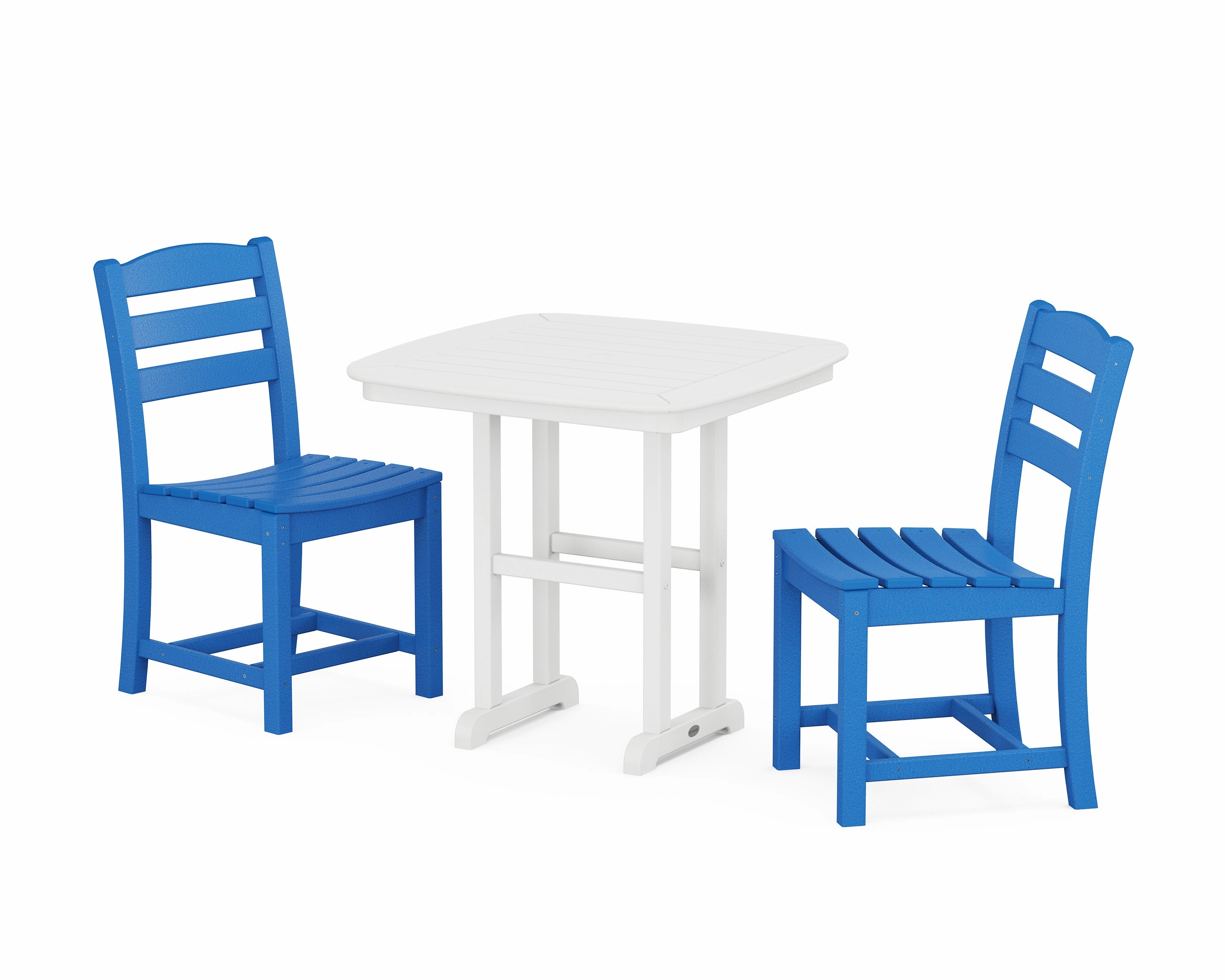 La Casa Caf Side Chair 3-Piece Dining Set