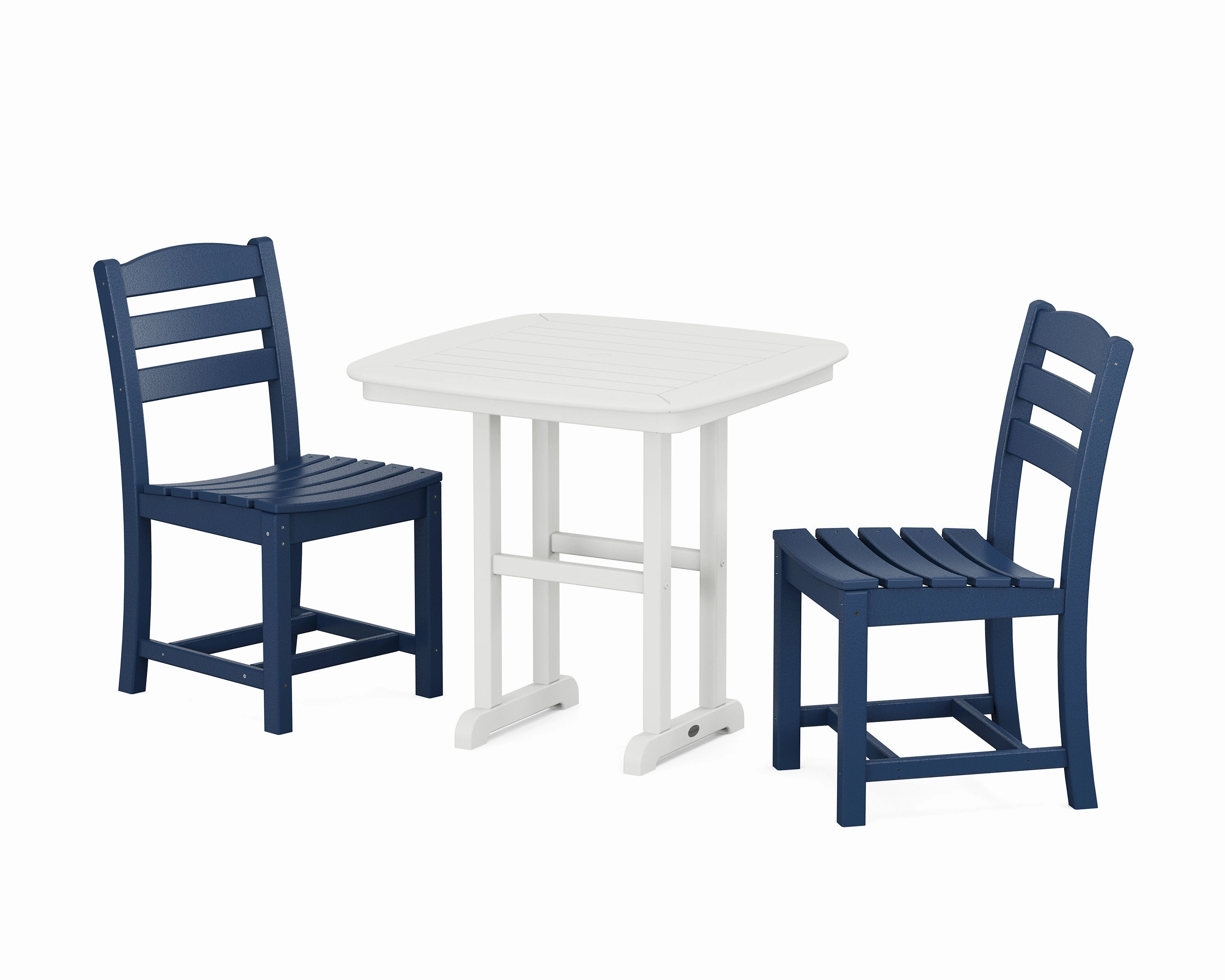 La Casa Caf Side Chair 3-Piece Dining Set