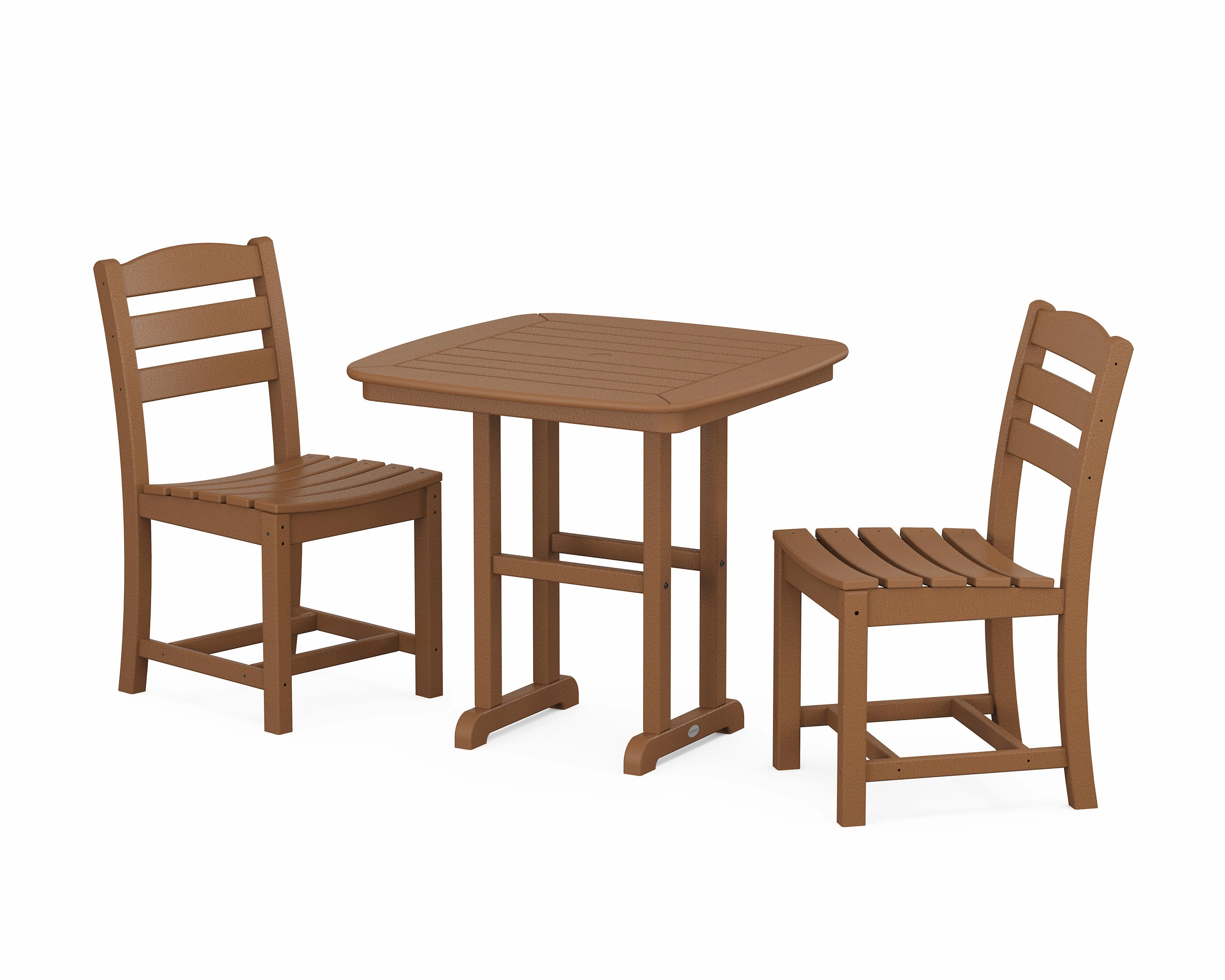 La Casa Caf Side Chair 3-Piece Dining Set
