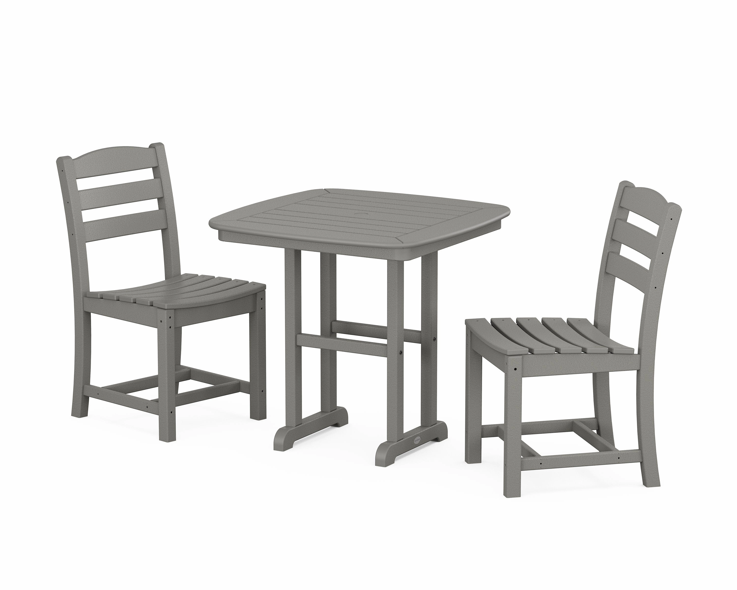 La Casa Caf Side Chair 3-Piece Dining Setoutdoor patio furniture set