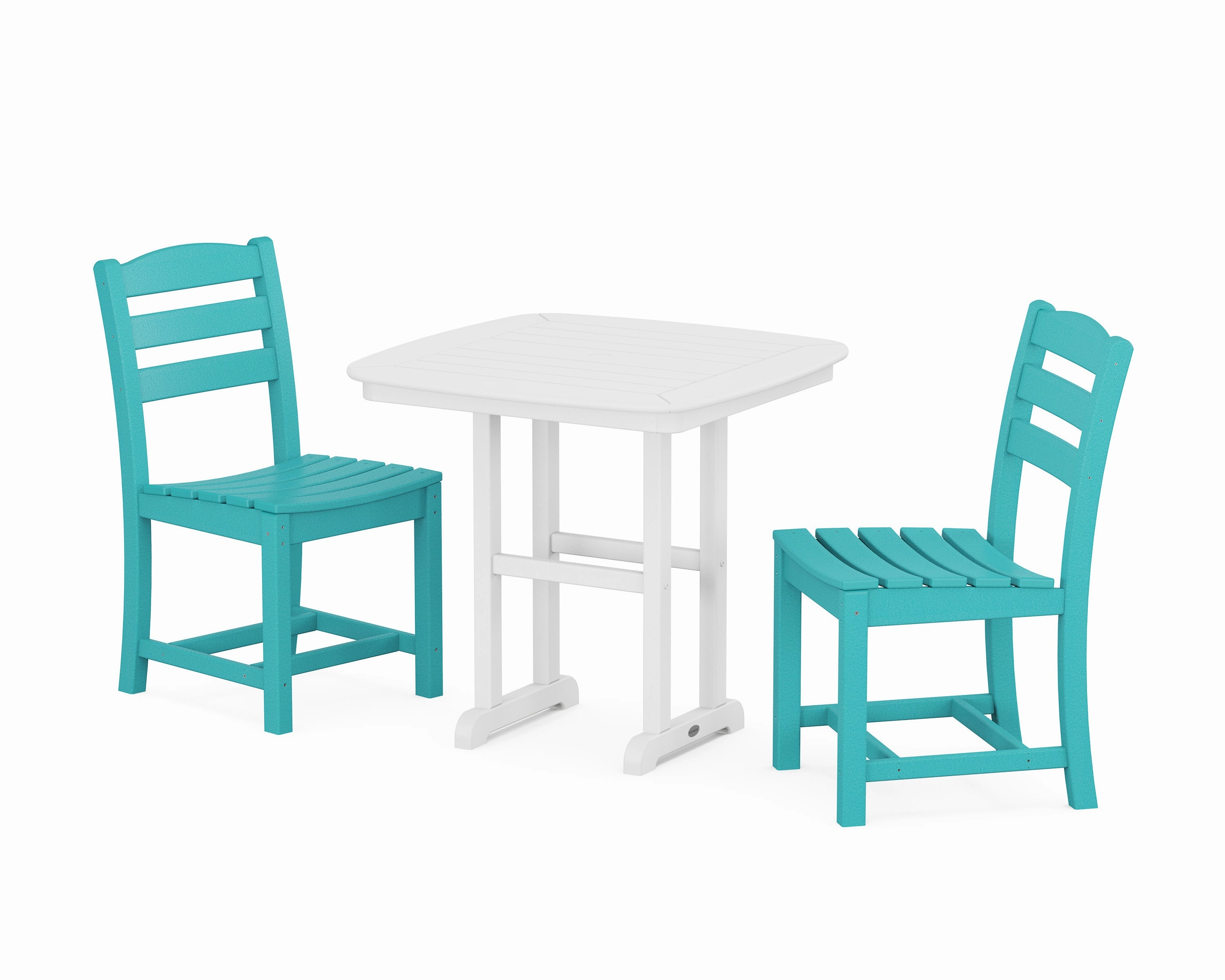 La Casa Caf Side Chair 3-Piece Dining Set
