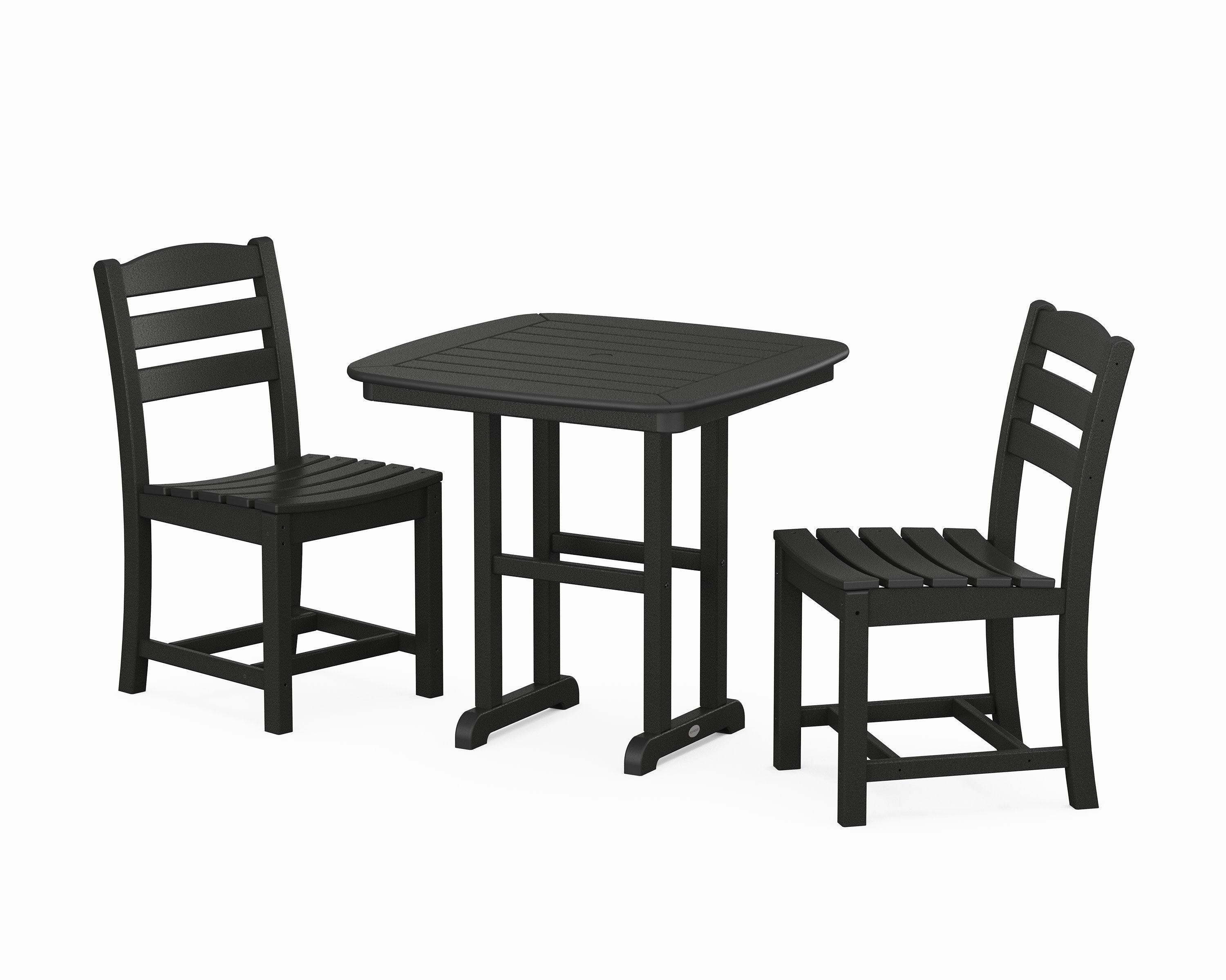 La Casa Caf Side Chair 3-Piece Dining Set