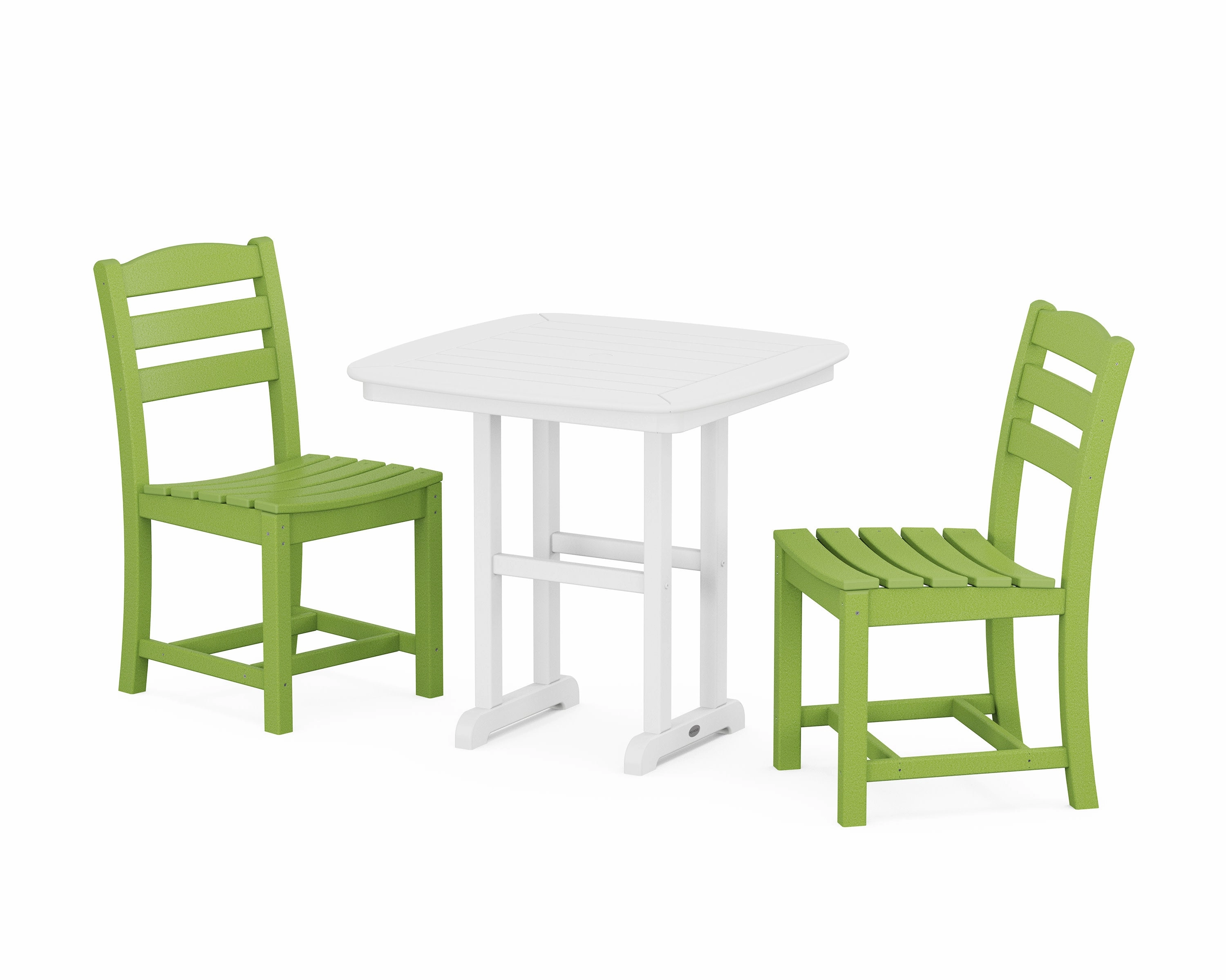 La Casa Caf Side Chair 3-Piece Dining Set