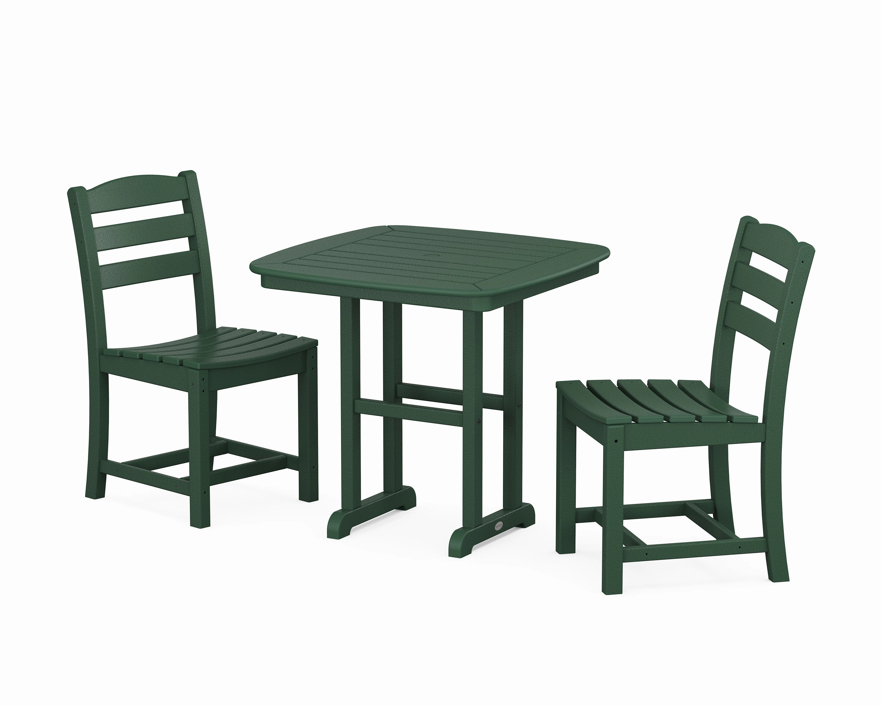 La Casa Caf Side Chair 3-Piece Dining Set