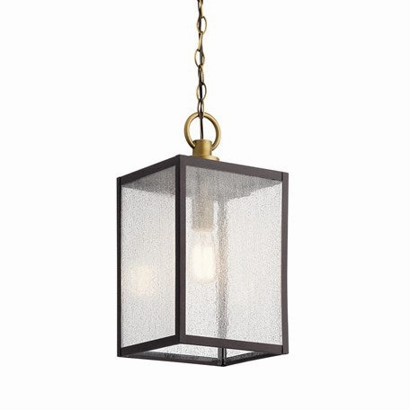 Lahden 17.25" 1-Light Outdoor Convertible Pendant/Semi Flush