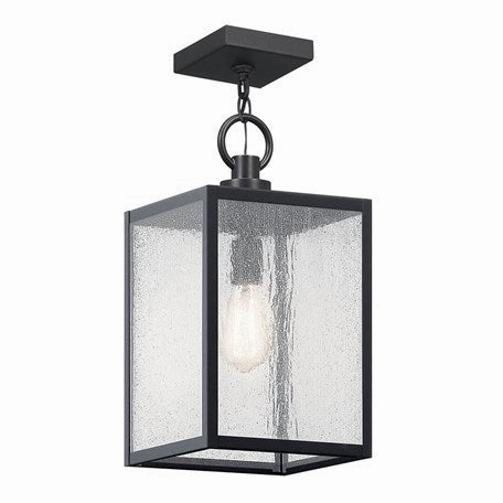 Lahden 17.25" 1-Light Outdoor Convertible Pendant/Semi Flush