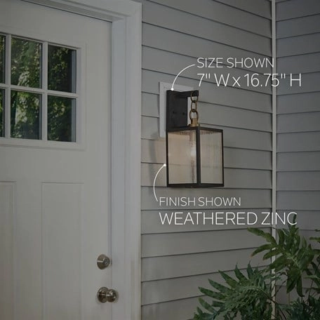 Lahden 21.75" 1-Light Outdoor Wall Light