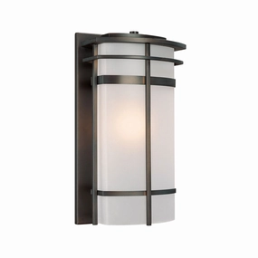 Lakeshore One Light Outdoor Wall Lantern Old BronzeOutdoor wall sconces with motion sensor