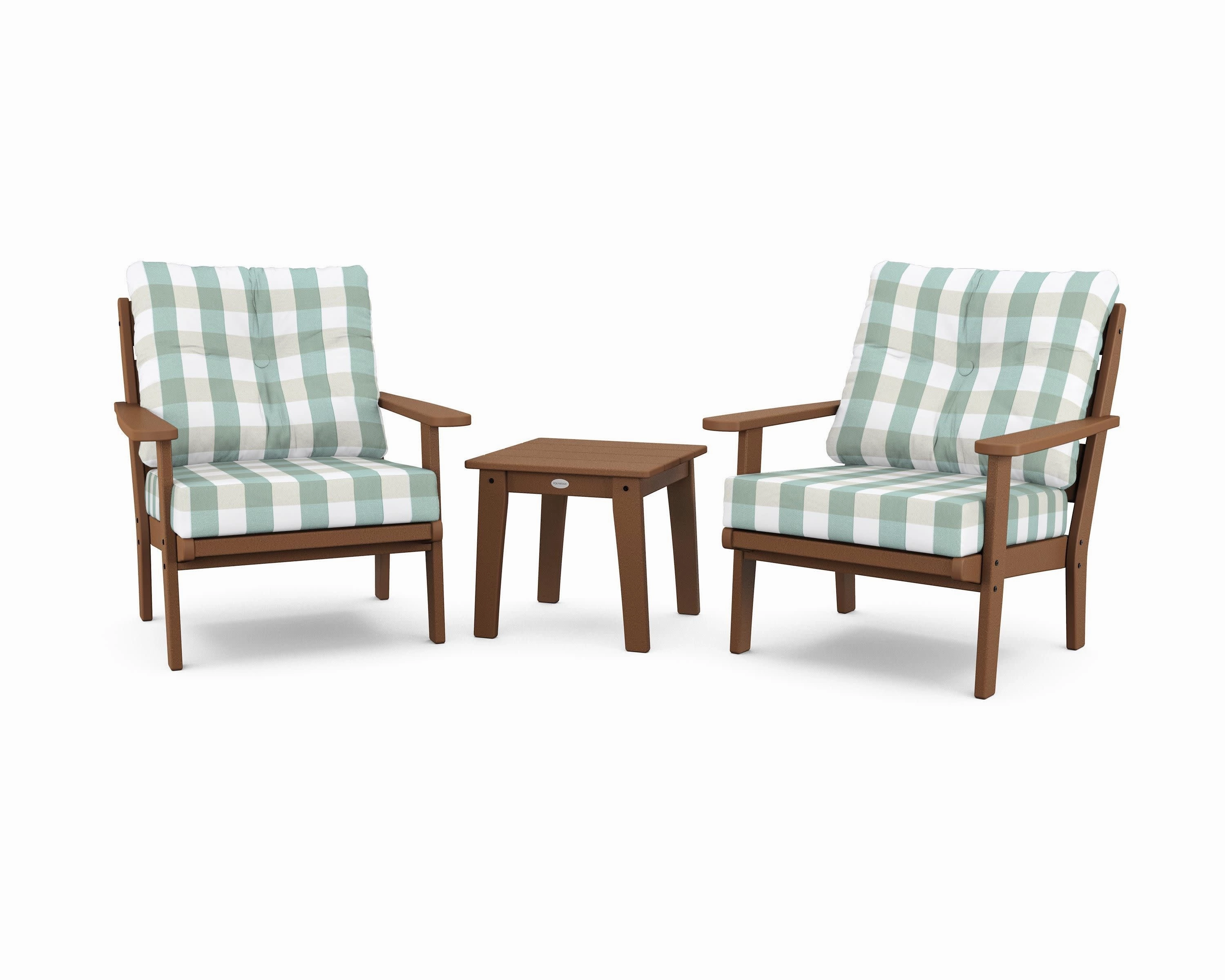 Lakeside 3-Piece Deep Seating Chair Set
