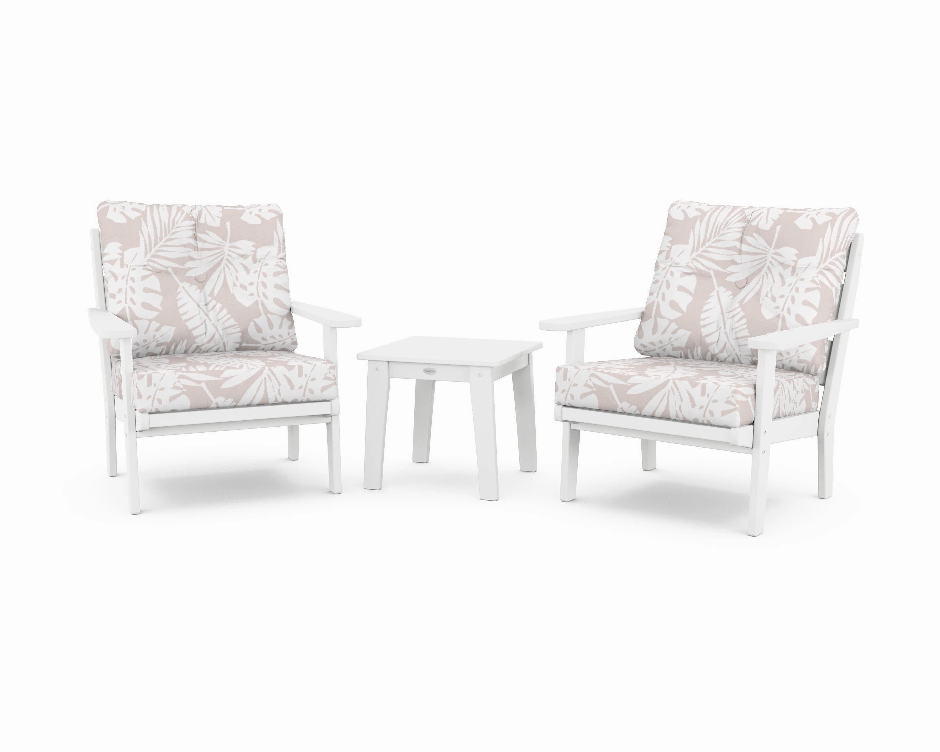 Lakeside 3-Piece Deep Seating Chair Set