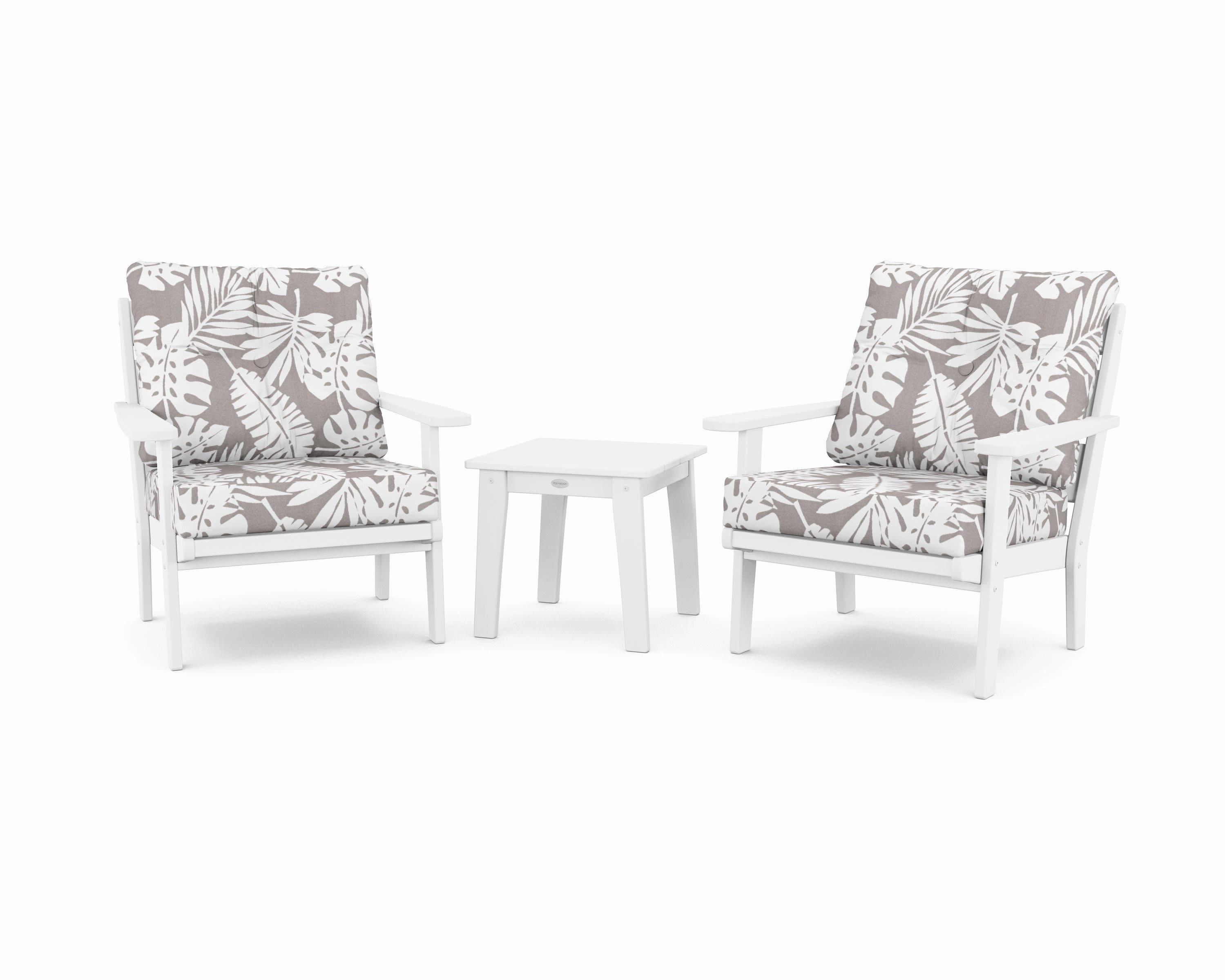 Lakeside 3-Piece Deep Seating Chair Set