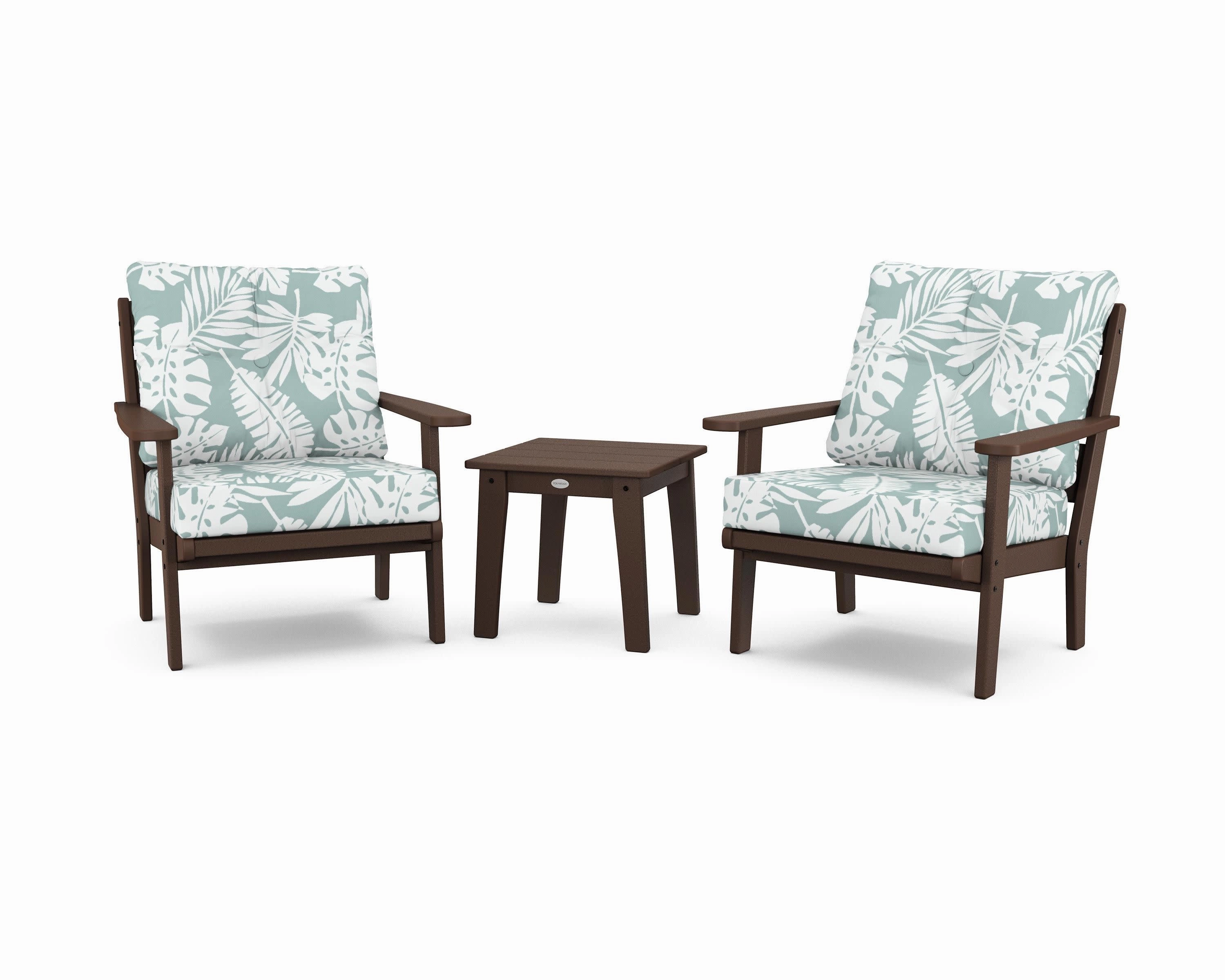 Lakeside 3-Piece Deep Seating Chair Set