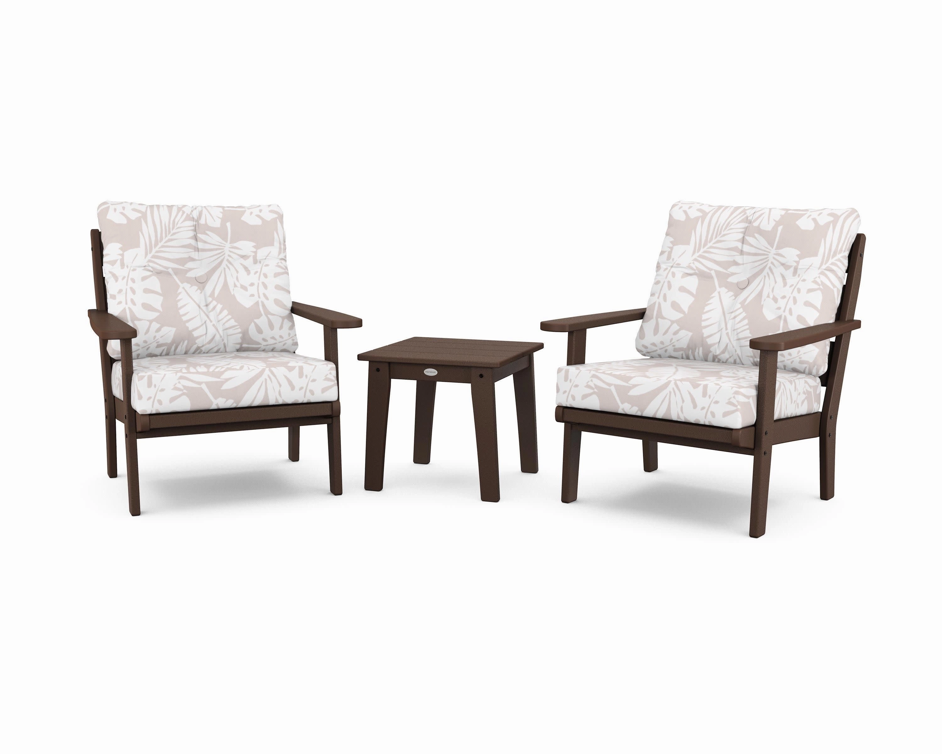 Lakeside 3-Piece Deep Seating Chair Set