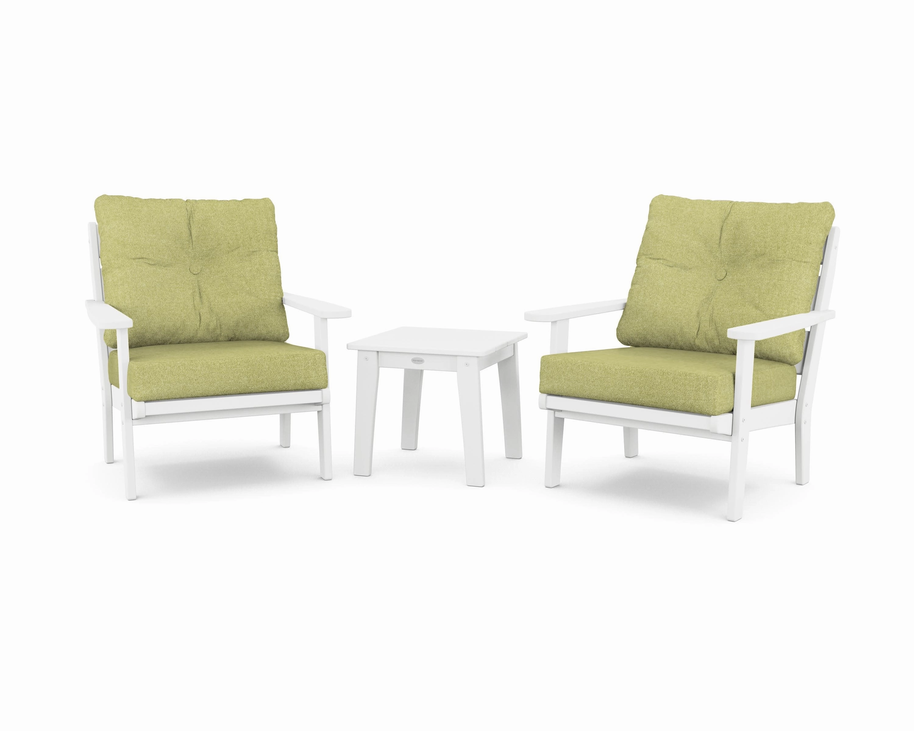 Lakeside 3-Piece Deep Seating Chair Set