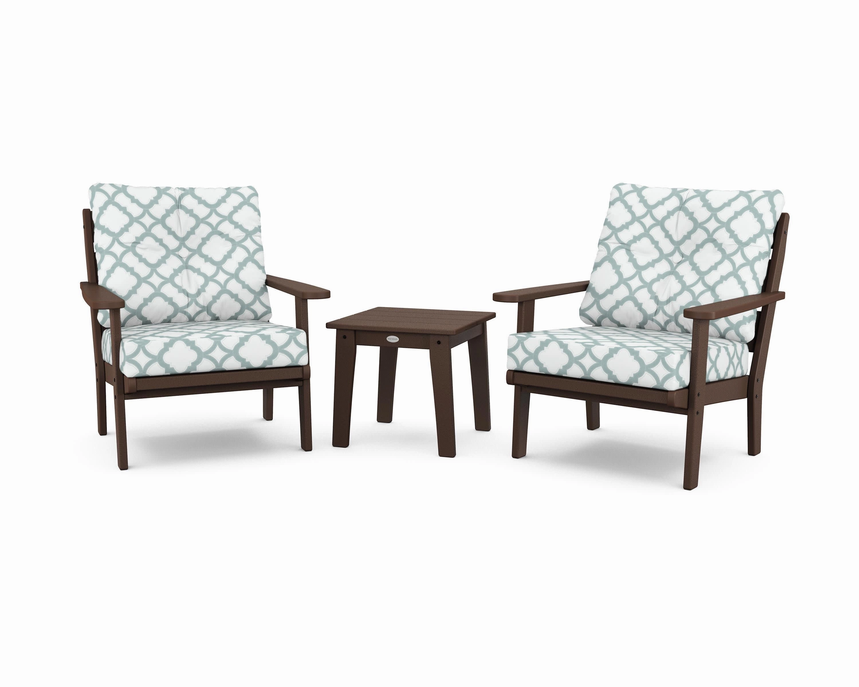 Lakeside 3-Piece Deep Seating Chair Set