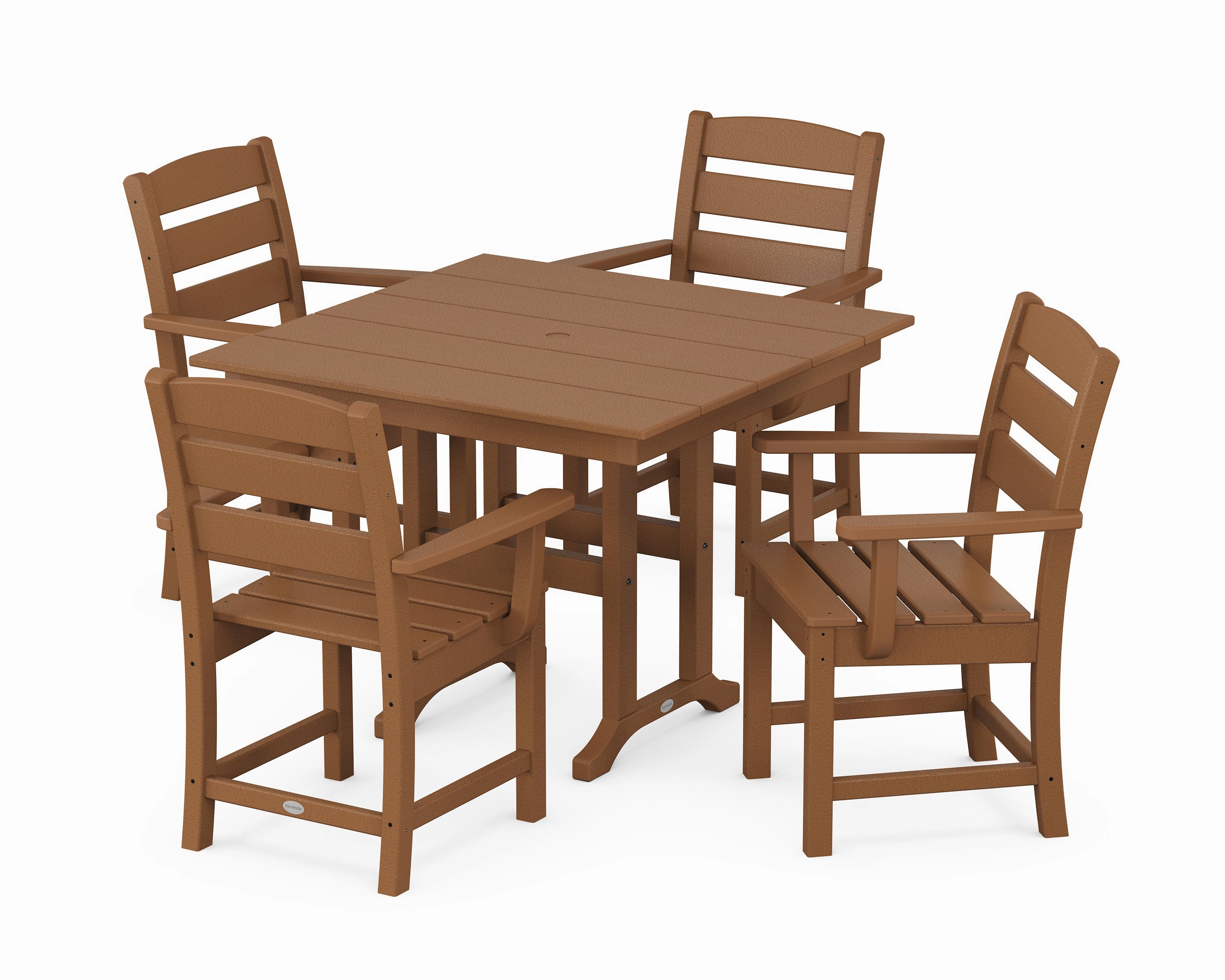Lakeside 5-Piece Farmhouse Dining Set