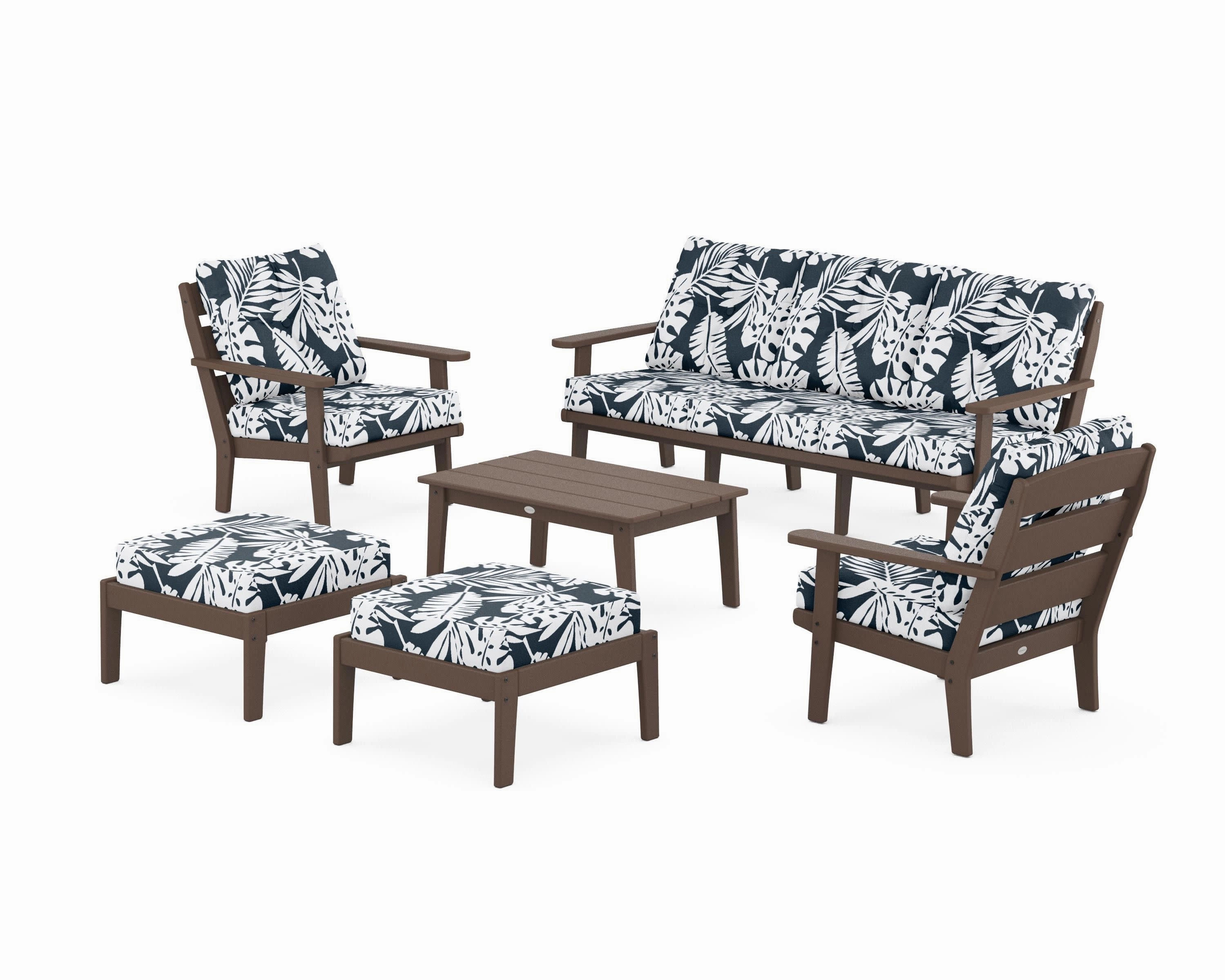 Lakeside 6-Piece Lounge Sofa Set