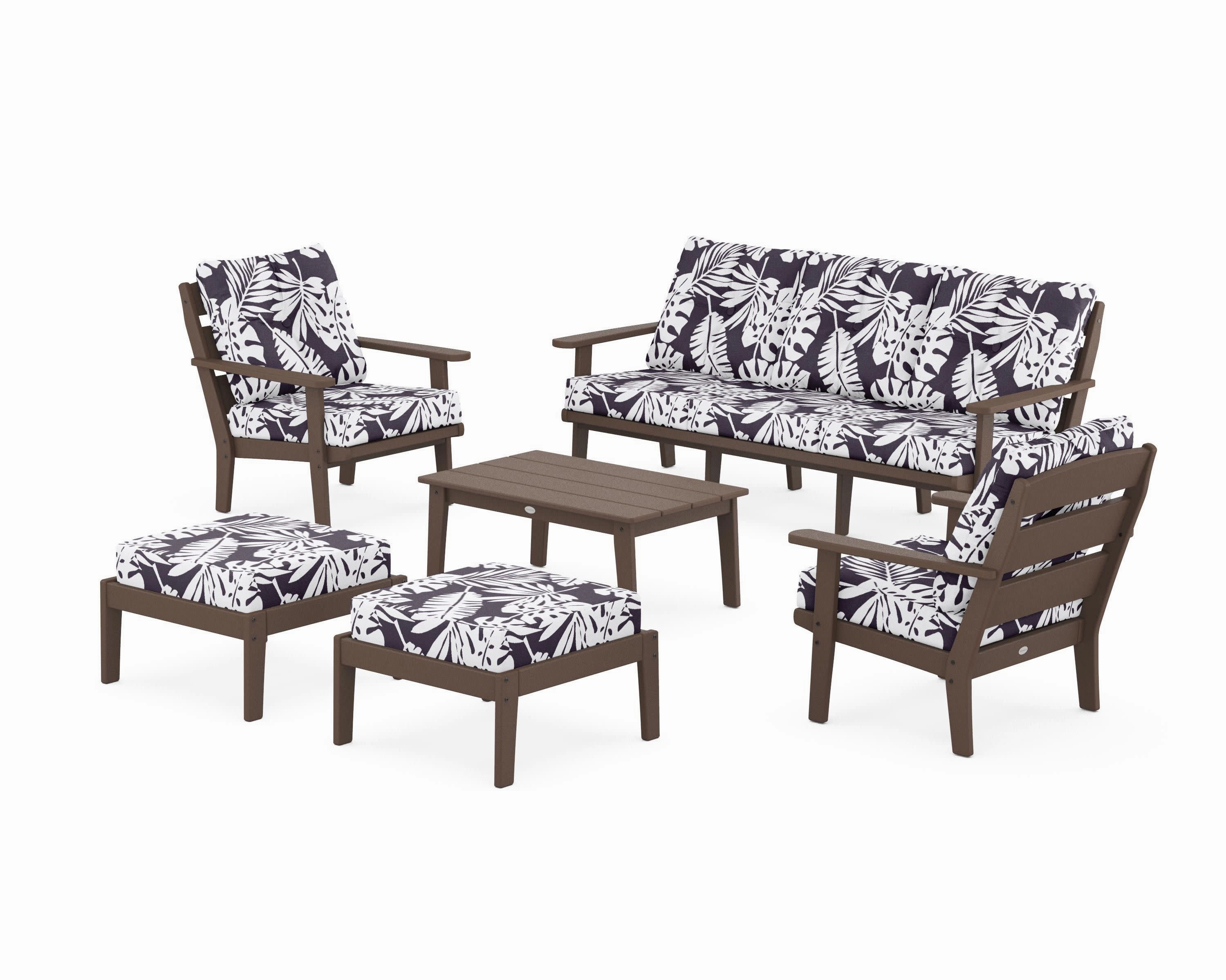 Lakeside 6-Piece Lounge Sofa Set