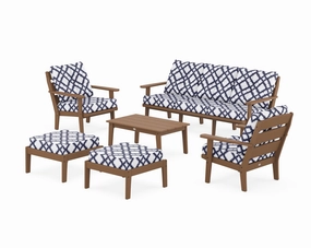 Lakeside 6-Piece Lounge Sofa Setoutdoor patio dining furniture set