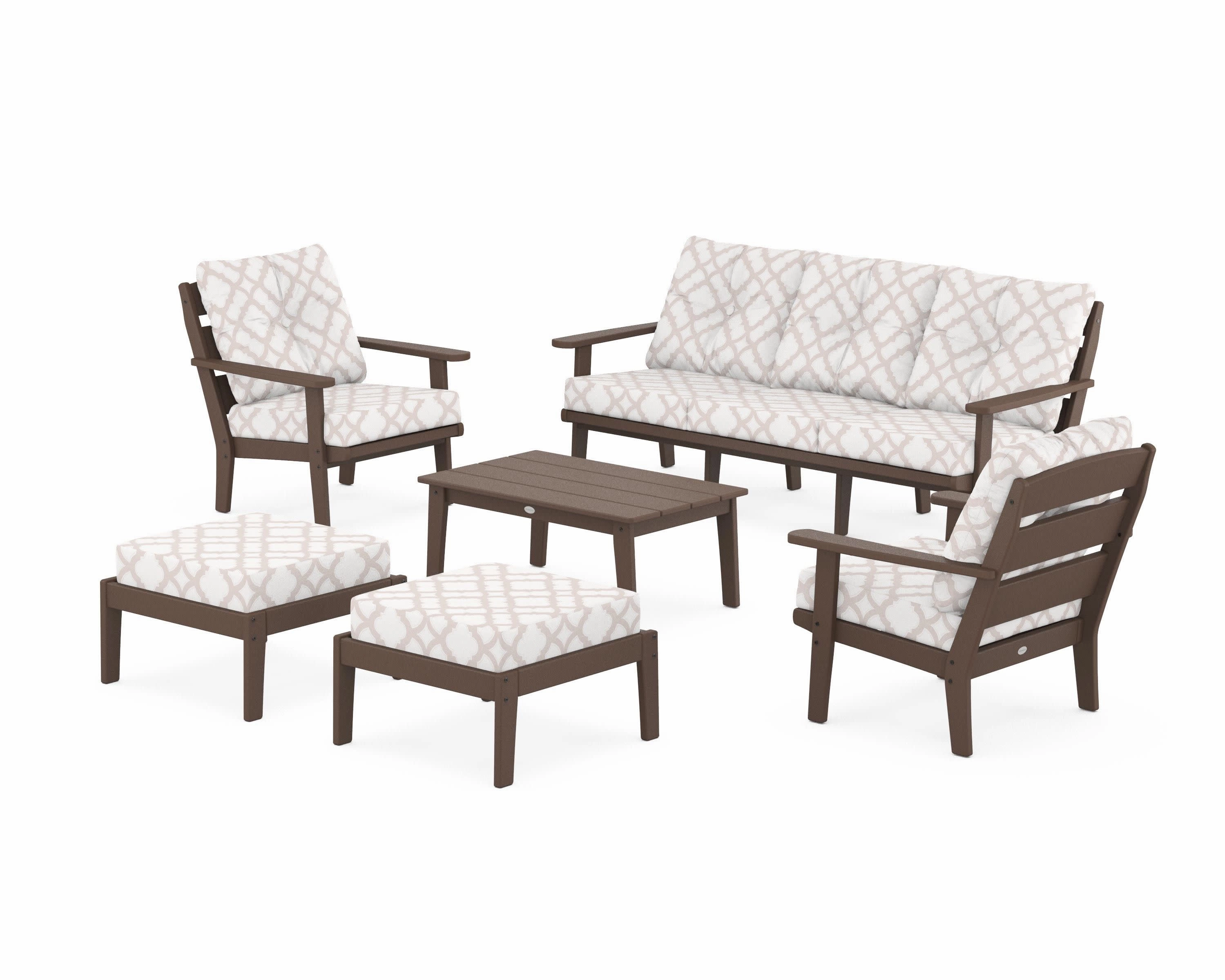 Lakeside 6-Piece Lounge Sofa Set