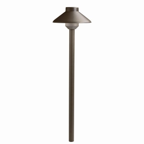 Landscape Led LED Path Light Textured Architectural BronzeDecorative outdoor post lights