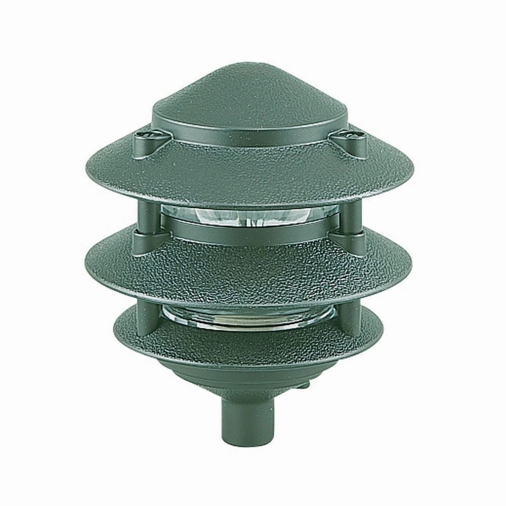 Landscape Lighting One Light Outdoor Path Light Emerald GreenDecorative outdoor post lights