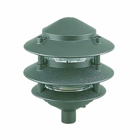 Landscape Lighting One Light Outdoor Path Light Emerald GreenDecorative outdoor post lights