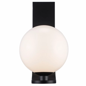 Lane One Light Outdoor Wall Mount BlackOutdoor wall sconces with motion sensor