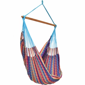 Latin Hammock Chair - Bella Vida outdoor swing chair with steel frame