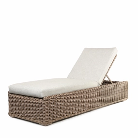 Laurent Chaise Loungewaterproof wicker balcony furniture