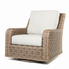Laurent Swivel Glider Club Chairwaterproof wicker balcony furniture