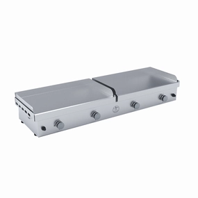 Le Griddle 4 Burner The Grand Texan Gas Griddle GFE160 heavy-duty flat top grilling station