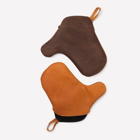 Leather Oven Mitts space-saving outdoor cooking solutions