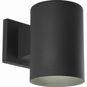 Led Cylinders LED Cylinder BlackOutdoor wall sconces with motion sensor