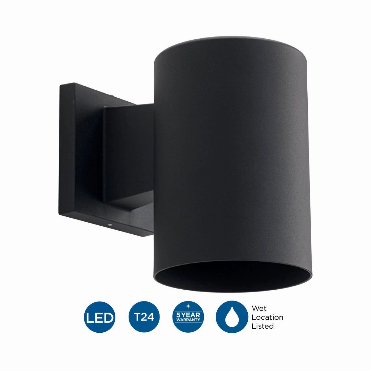 Led Cylinders LED Cylinder Black