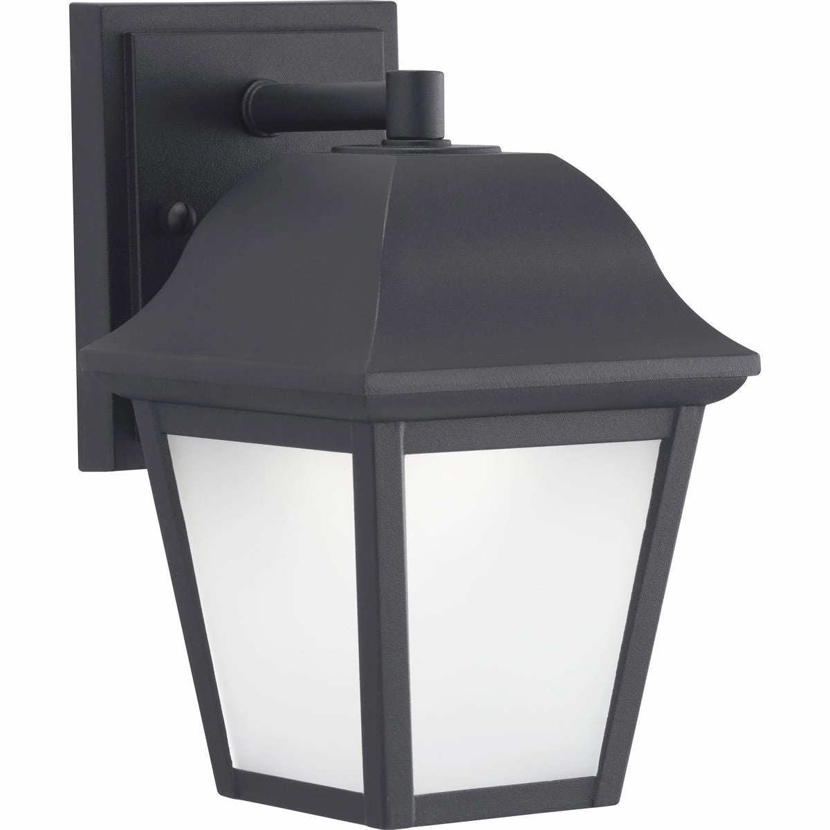 Led Die-Cast Lantern LED Wall Lantern Black