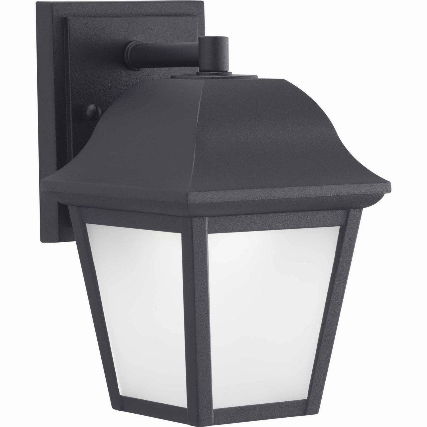Led Die-Cast Lantern LED Wall Lantern BlackOutdoor wall sconces with motion sensor