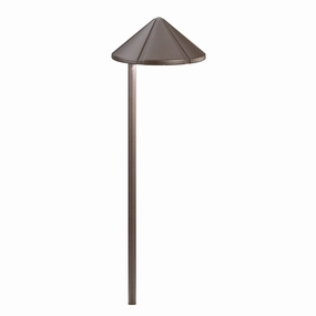LED Side Mount Textured Architectural BronzeDecorative outdoor post lights