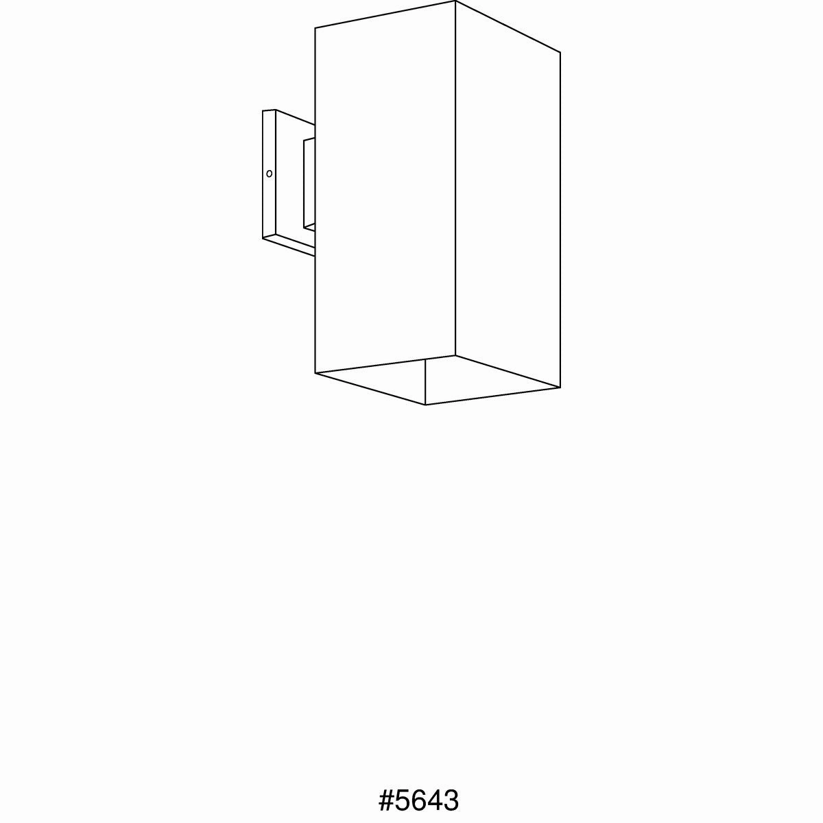 Led Squares LED Cylinder White