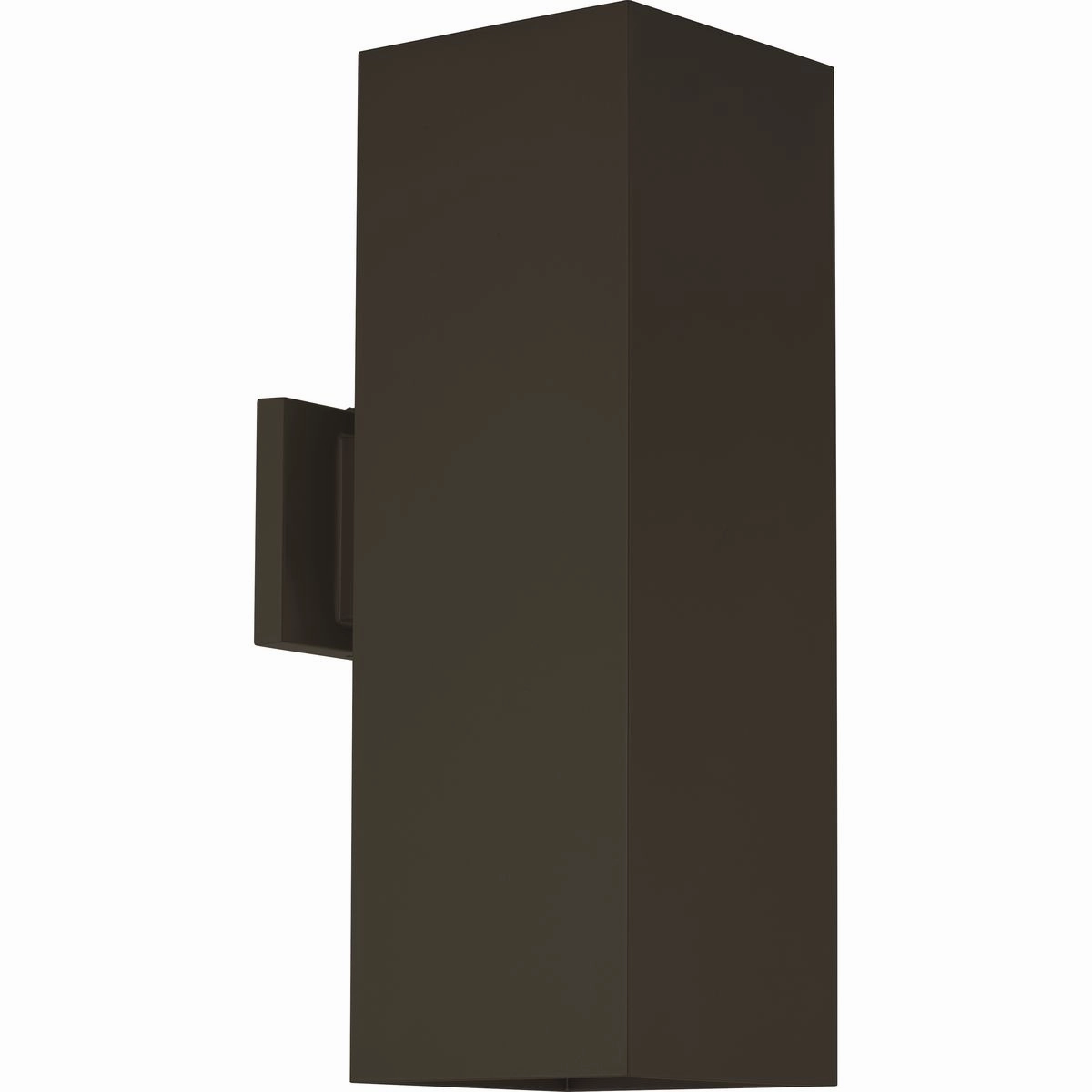 Led Squares LED Wall Lantern Antique Bronze