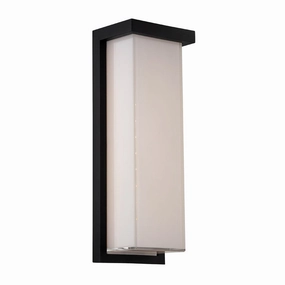 Ledge LED Outdoor Wall Sconce BlackOutdoor wall sconces with motion sensor