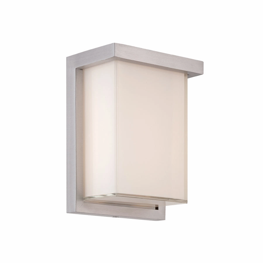 Ledge LED Outdoor Wall Sconce Brushed AluminumOutdoor wall sconces with motion sensor
